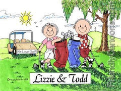 I Golf: unique personalized golfing gifts